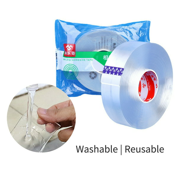 Nano Tape Heavy Duty Cinta adhesiva de montaje de doble cara Cintas  extraíbles lavables para paredes Abanopi 5cm x 5m