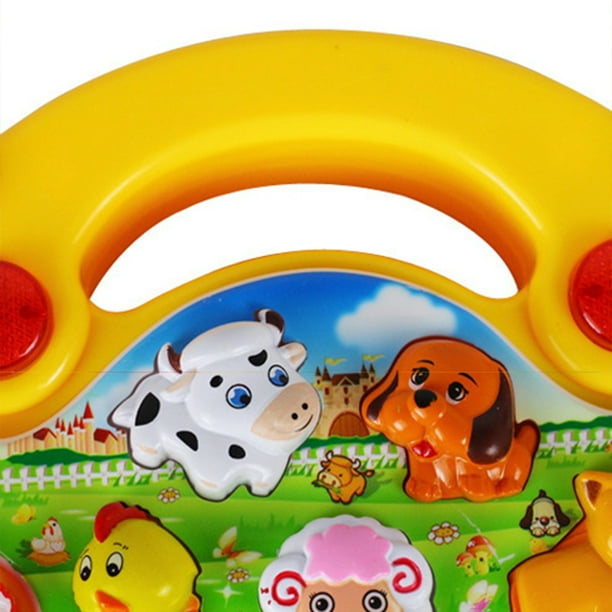 Fisher-Price Little People Granja de animales - Juguete de aprendizaje para  niños pequeños, cuidado de animales, granja, juego electrónico con