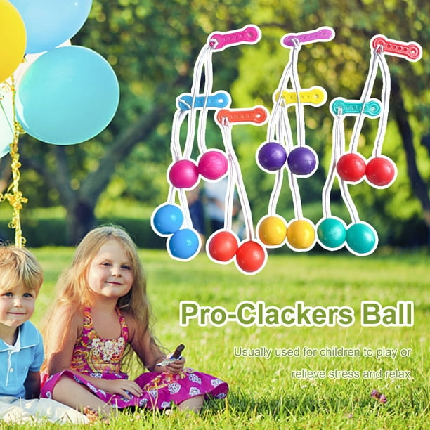 Pelota Pro-Clackers Pelota antiestrés con luces Lato-Lato Toys Clacker Ball  Toys para niños y adultos Sywqhk libre de BPA