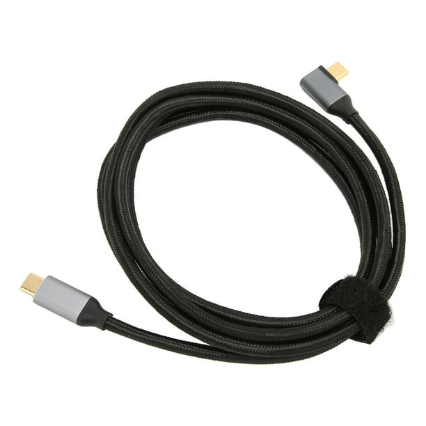 Paquete - 2 artículos: cable de disco duro USB C + USB C a C 1 pie 10 Gbps  100 W