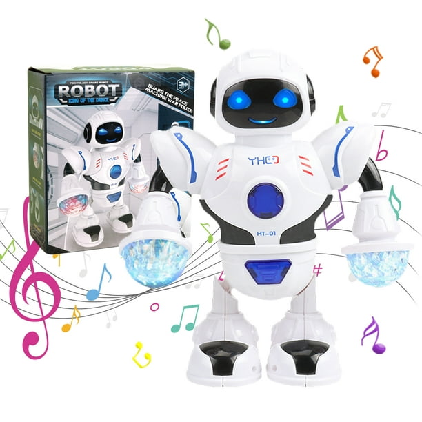 Robot Juguetes Niños 1 Año 2 Años, Interactivo Robot Juguetes Bebes 6-12  Meses Juguetes Musicales con Luces y Sonidos, Juguete Robot de Actividad  Regalo para Niños 1 2 3 Años