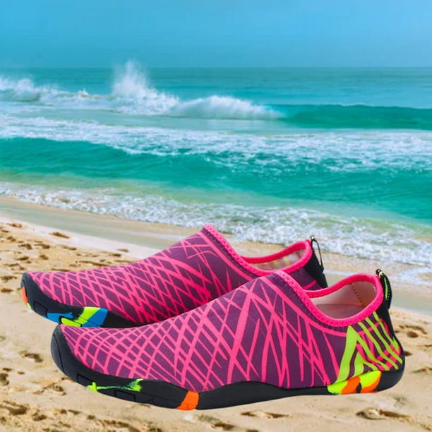 Zapatos De Agua Para Mujeres Calcetines De Agua Para Piscina Playa Secado  Rápido Sin Zapatos Al Aire Libre Para Yoga Y Surf, Moda de Mujer
