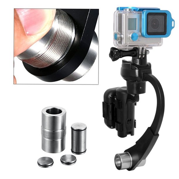 Estabilizador Camara Video Steadycam Gopro + Soporte Celular Color Negro