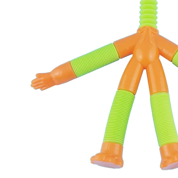 12 Uds tubos elásticos sensoriales coloridos juguetes antiestrés