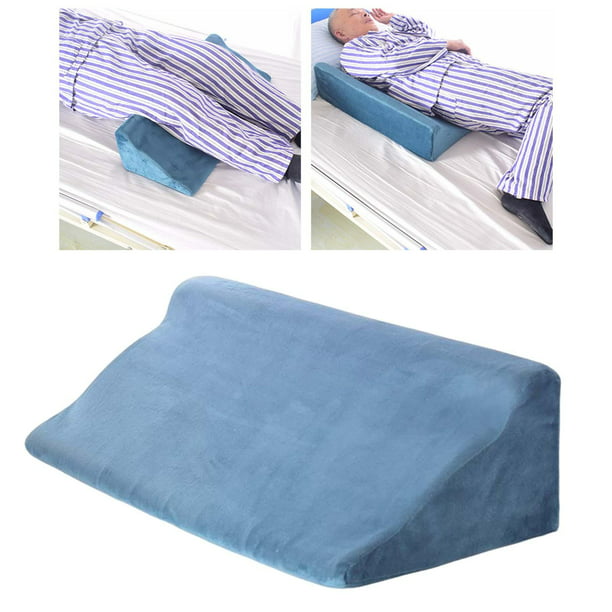 Almohada de triangular suave para dormir, almohada para ronquidos, S  Colcomx Almohada de cuña triangular