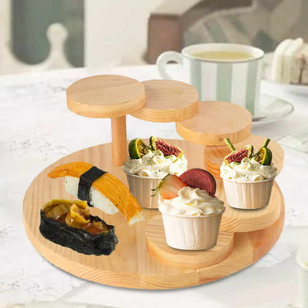 Bandeja de bambú pequeña, bandejas de bambú, bandeja de té, platillo de  bambú rectangular, juego de té de regalo