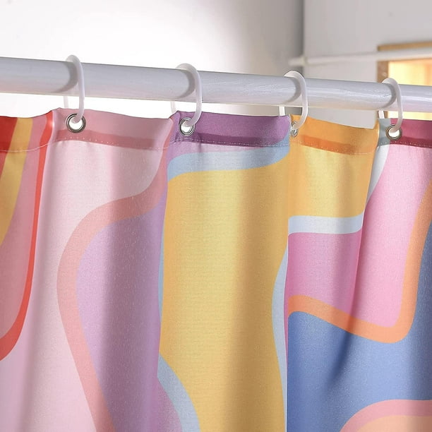 Divertida cortina de ducha de cuerpo humano para baño, colorido juego de  cortinas de ducha de tela de pechuga nude, abstracto, minimalista,  divertido