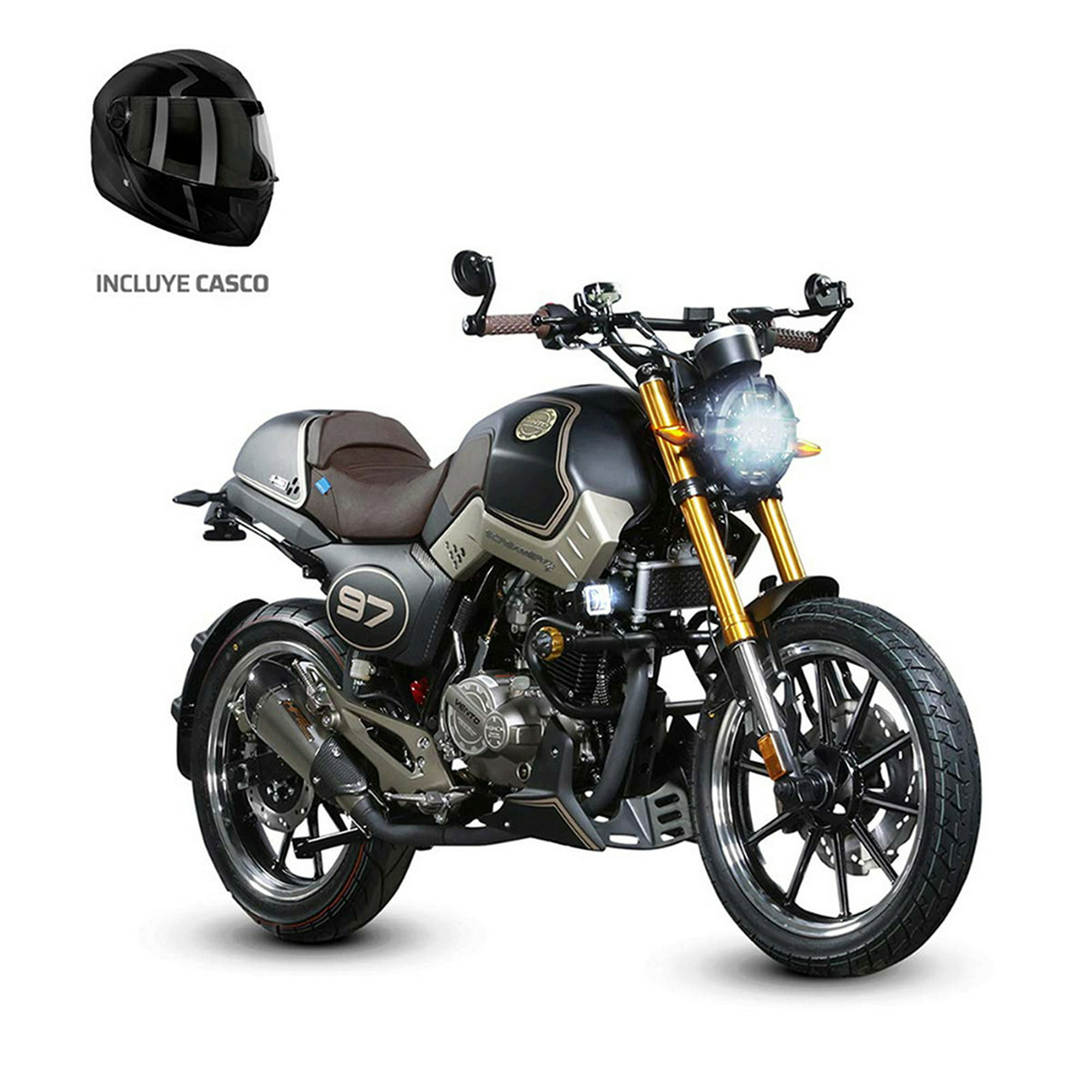Motocicleta Vento Screamer Sportivo Negro 250 CC 2024 Vento Screamer