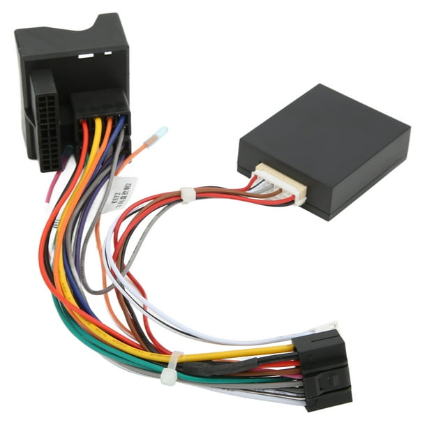 Reemplazo del adaptador del arnés de cableado de la radio Android para el  cable del conector ISO del Pin del estéreo del coche de 16 pines con