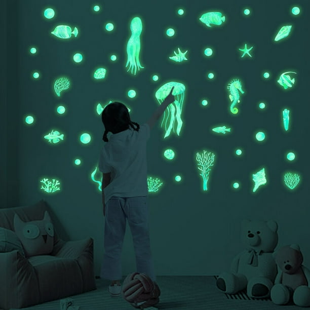 Pegatinas Luminosas De Animación Para Habitación De Niños