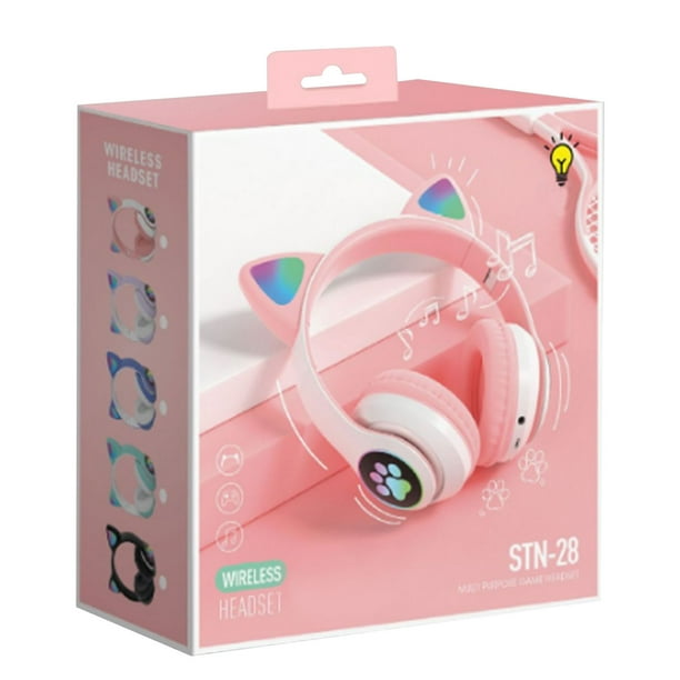 Auriculares con orejas de gato RGB Auriculares con orejas de gato RGB Lindos auriculares con orejas de gato Auriculares con orejas de gato optimizados