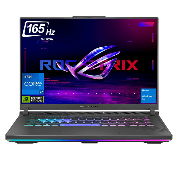 ASUS ROG Strix G16 Laptop Gamer con GeForce RTX 4060, Core i713650HX 13ª Gen, 16GB DDR5, SSD