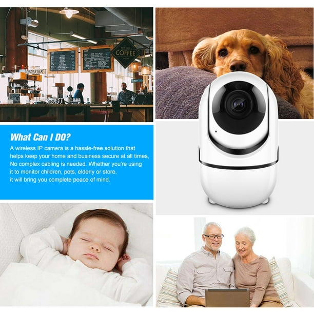 Cámaras de vigilancia para controlar casa, niños y mascotas de día y noche  a través del smartphone