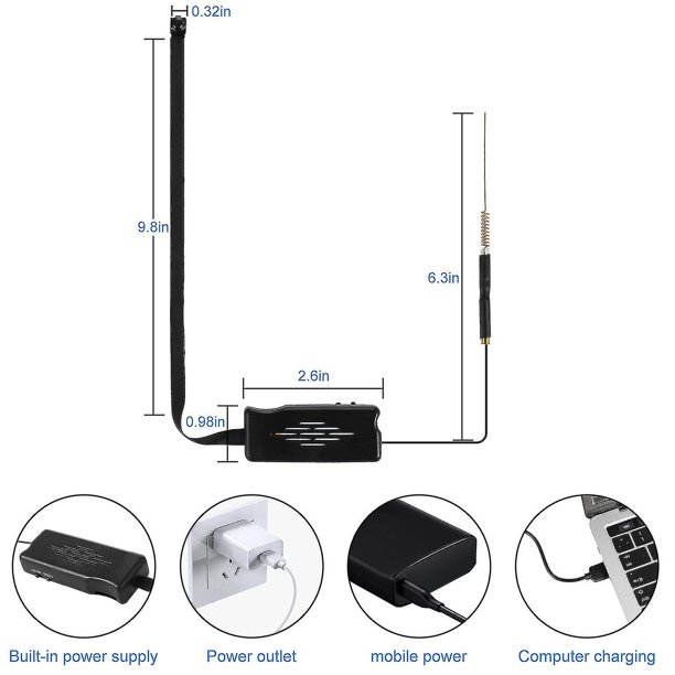 Diy Módulo De Cámara Wifi Mini Cámara Espía Mini Cam Wifi 1080p Inicio