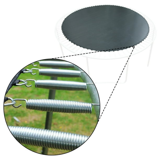14ft Trampoline Mat w/ 72 Rings UV-resistant and fade-resistant Open wave  design