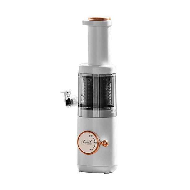 Extractor de jugo de frutas y verduras, máquina de jugo de extrusión de  tornillo, licuadora de limón y naranja