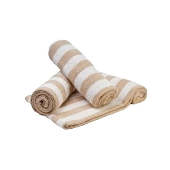 pack de 6 toallas beige con blanco josefina almoda 70000084