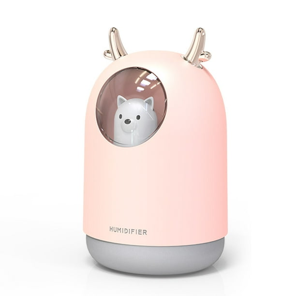 Humidificador silencioso para bebés de 300 ml, Mini humidificador de aire  para bebés de 300 ml JAMW Sencillez