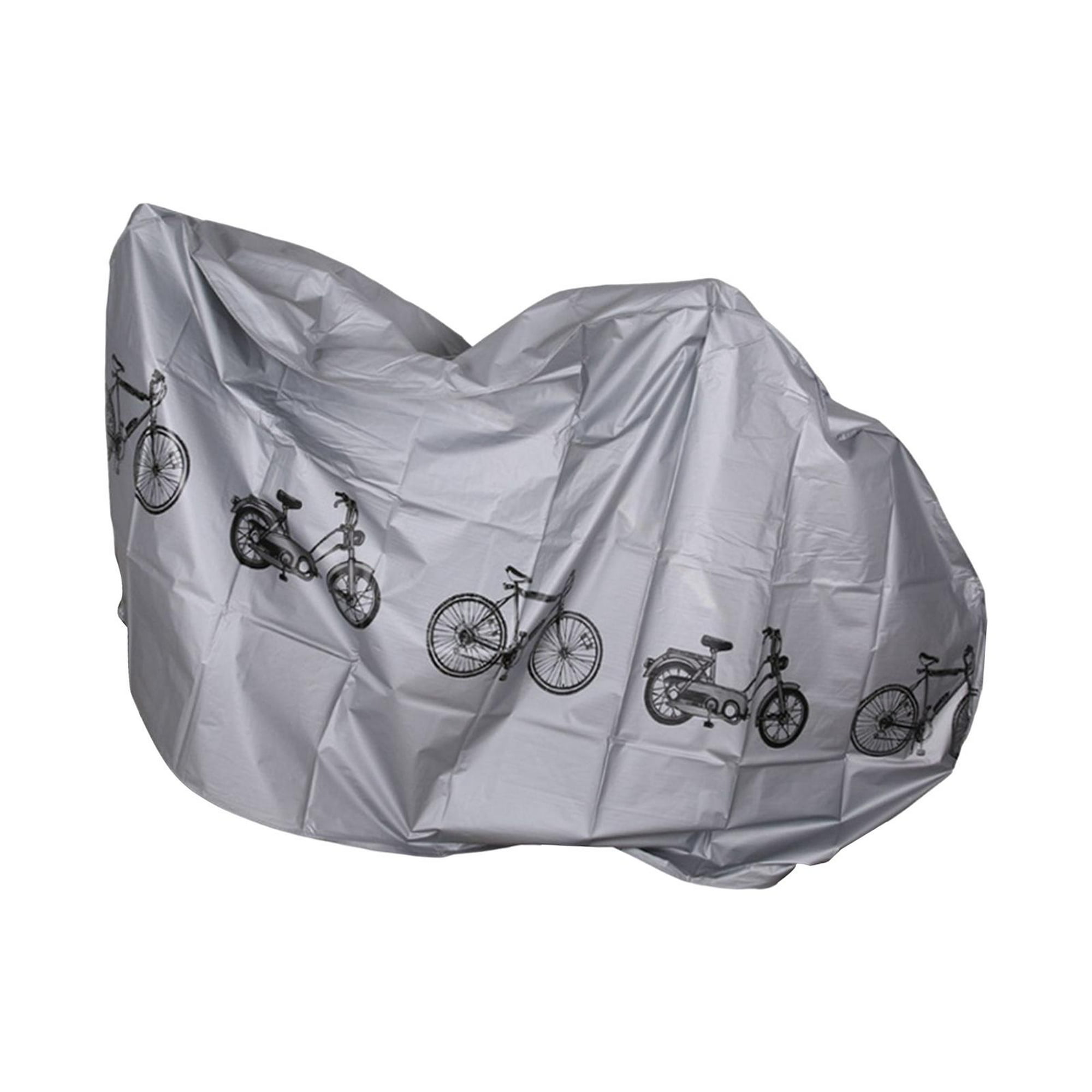 1 funda para bicicleta, Protector resistente al agua resistente al agua,  Cubierta para lluvia al aire libre para motocicleta