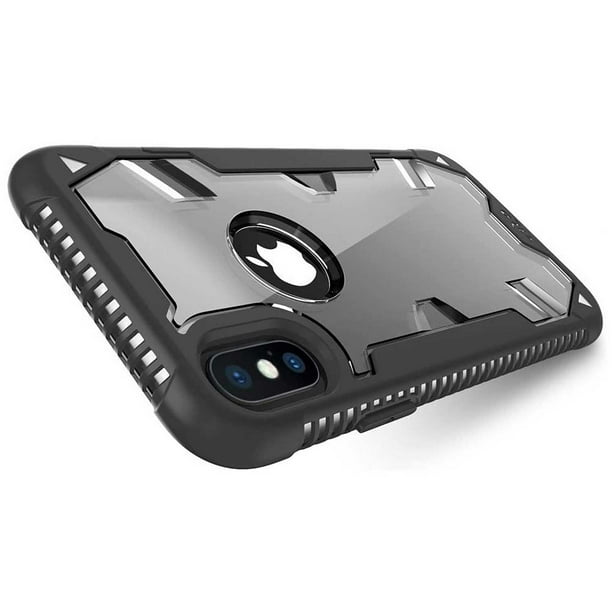 Zizo. Funda ZIZO Proton para iPhone X y XS Negro Transparente con