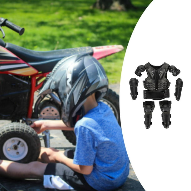 Motocross ,Traje de moto para completo,Chaleco de vertebral de espalda del pecho de bic Macarena Armadura Motocross Niños | Walmart en línea
