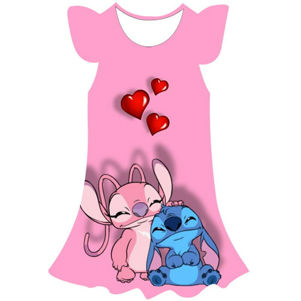  Disney Lilo and Stitch - Disfraz de ángel para mujer
