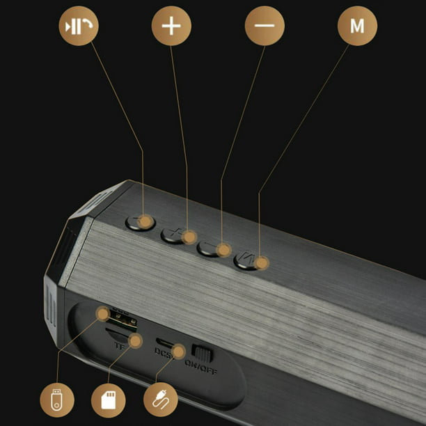 Altavoces inalámbricos Soporte para teléfono Reproductor de música
