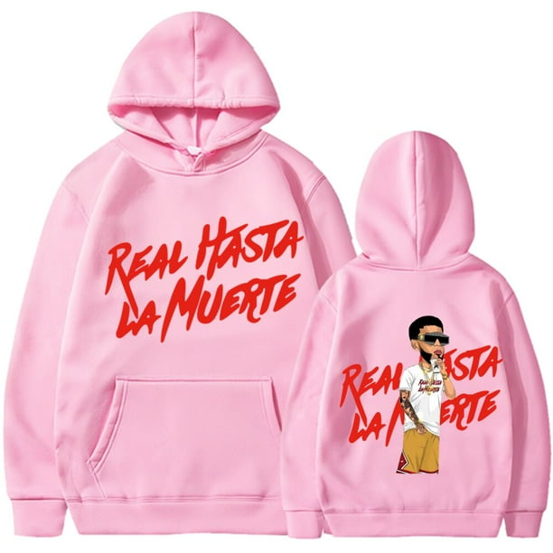 Sudadera Con Capucha Estampada Anuel Aa