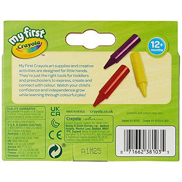 Mis primeras tijeras (3) Dibujo para colorear para niños Crayola Mini Kids,  Kit creativo, Los mejores precios
