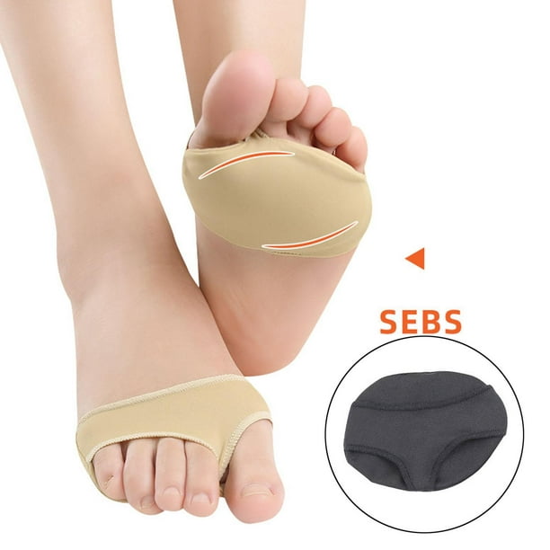 Metatarsa - Almohadillas para pies (3 pares) reutilizables, suaves,  almohadillas para el antepié para mujeres, prevención del dolor, alivio del  dolor