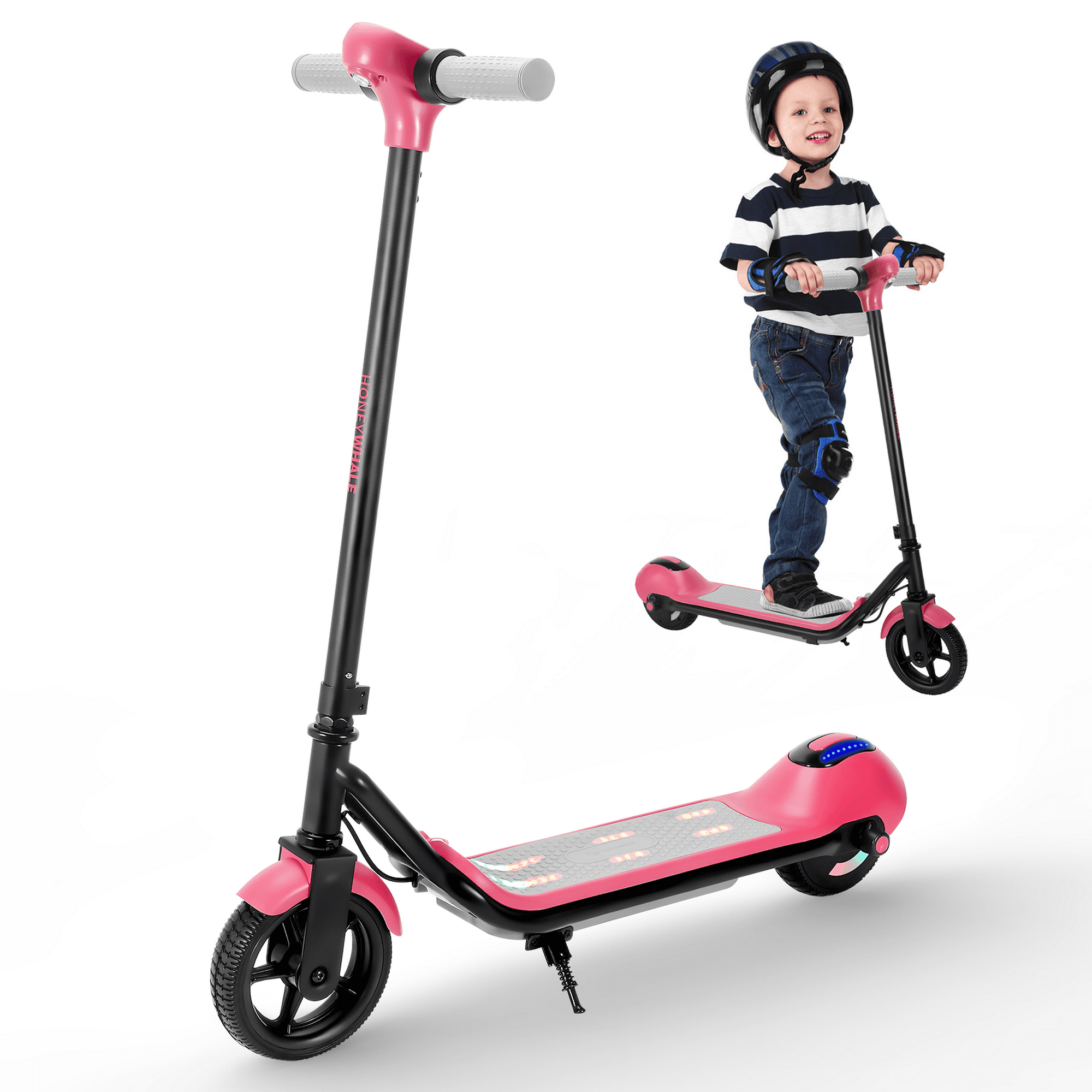 Scooter eléctrico infantil Honey Whale E2 Rosa | Walmart en línea