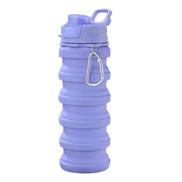 Botella de agua plegable de silicona para niños - Botella de agua para  viajes de senderismo Taza plegable portátil Adepaton CPB-US-CJZ575-2