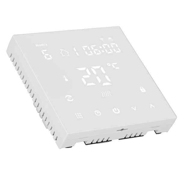 Controlador de temperatura inteligente 16A, termostato de calefacción por  suelo remoto WiFi para el hogar AC90-240V