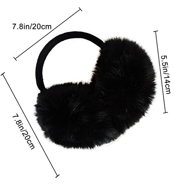 Unisex plegable calentador de oído orejeras para hombres mujeres invierno  accesorio al aire libre ajustable abrigo detrás de la cabeza estilo