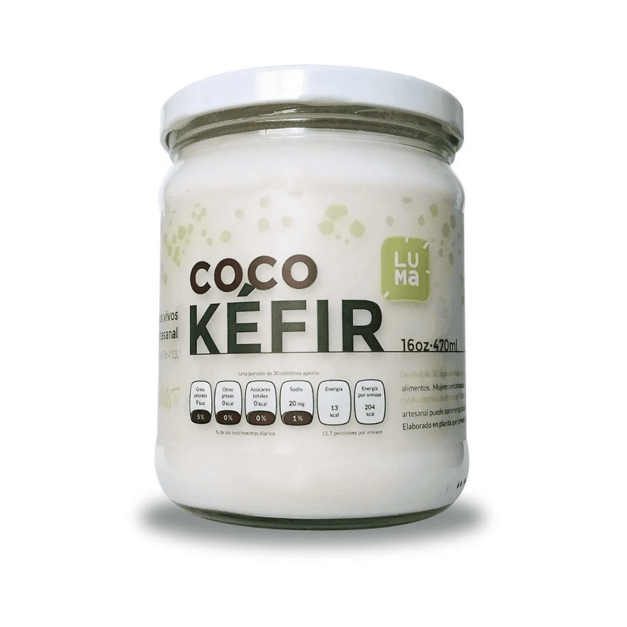 Kefir de Coco, probióticos 100% naturales LUMA Natural Coco Kefir Coco ...