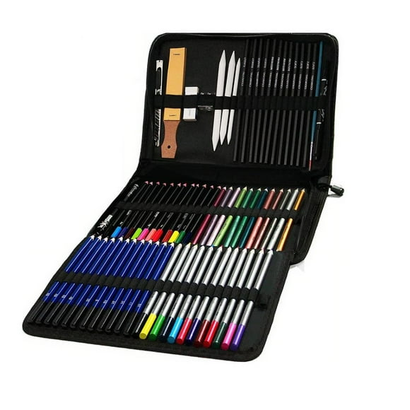 Image of Kit de dibujo profesional Bluelander (71 piezas) Bluelander Kit de dibujo profesional