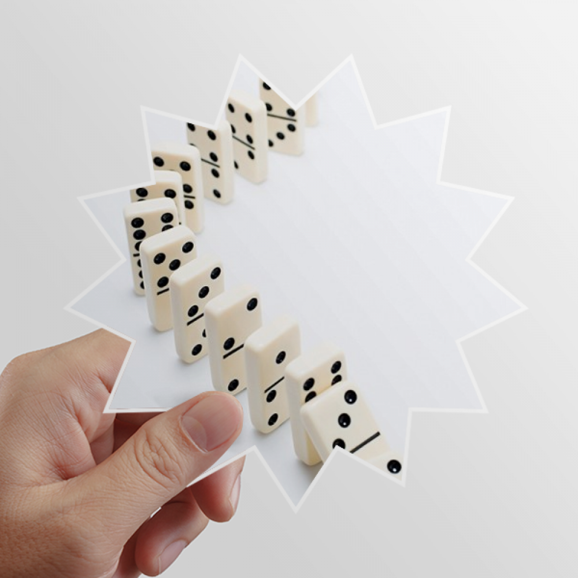 Juego Domino Pai Gow foto Calcomanías solares de vinilo | Walmart en línea