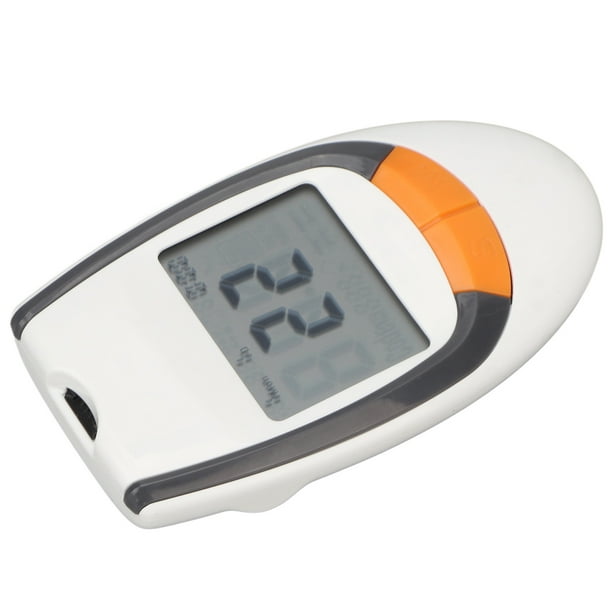 Kit de monitor de glucosa en sangre, probador de prueba de azúcar en sangre  en casa con 50 tiras de prueba de azúcar en sangre, 50 lancetas, 1