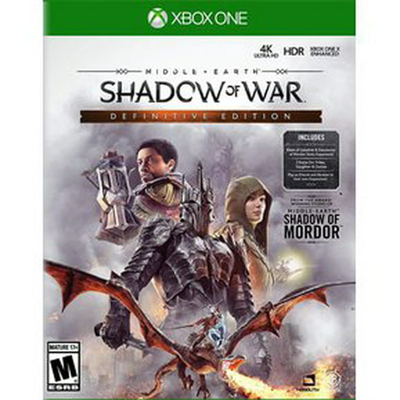 middleearth shadow of war definitive edition  xbox one xbox one game