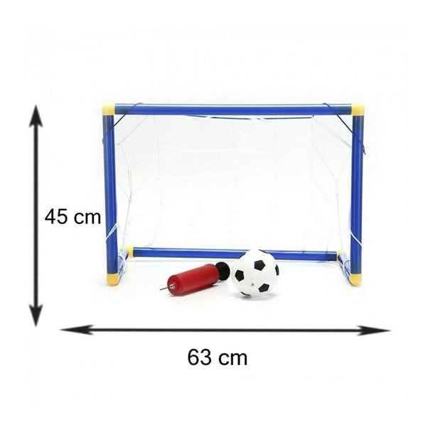 Kit de portería de fútbol portátil para niños CUTICAT de 126 cm, ideal para  entrenamiento y juegos de jardín
