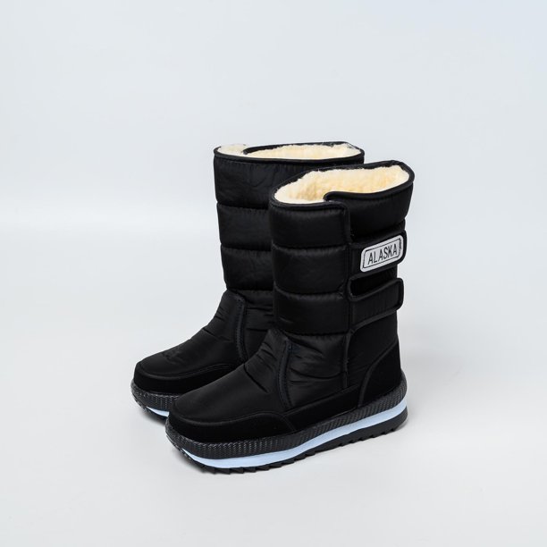 Botas de nieve de invierno para mujer botas de moto impermeables de felpa gruesa con plataforma za Wmkox8yii ghj740