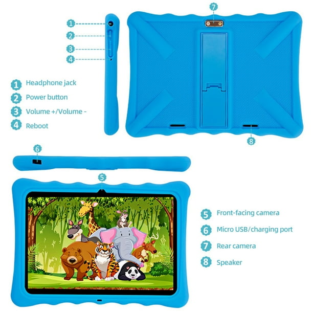 Tablet para niños 9 pulgadas, Multi Barbie