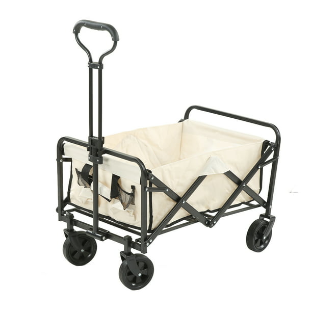  Carrito de compras plegable portátil – 4 ruedas que se pueden  utilizar en supermercados, tiendas de comestibles, carrito de pícnics para  hacer tu vida más fácil (color : plata, tamaño: 44