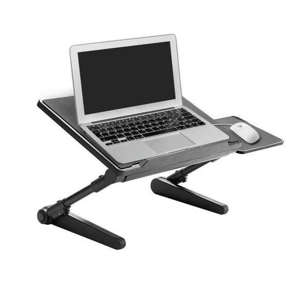 mesa para laptop air space portátil y ajustable a 360 ventilador y mouse pad tv ofertas na