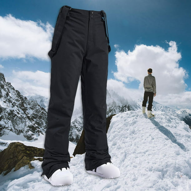 Pantalones impermeables con aislamiento para la nieve para hombre