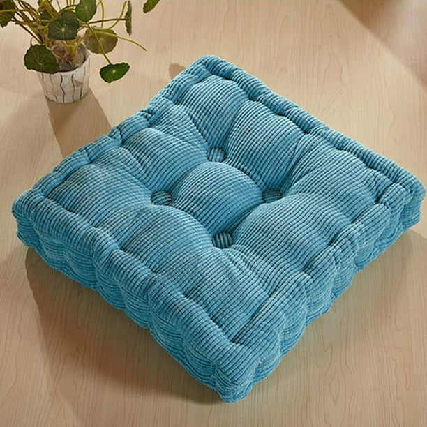 Cojín para silla, cojines para asiento, jardín, Patio, cubierta impermeable  extraíble, cojín para sofá Azul Zulema Cojín para silla de asiento