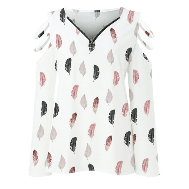 Camiseta de manga larga para mujer, blusa casual de verano, ropa exterior  para mujer, camisetas y blusas tipo túnica
