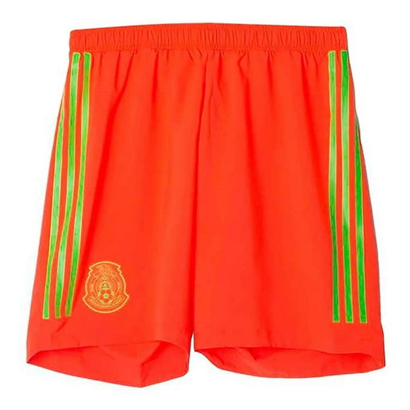 short adidas selección mexicana hombre futbol naranja l adidas bq4668