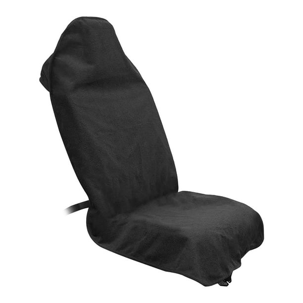 Uds funda de asiento cojín protector de muebles de coche negro + blanco