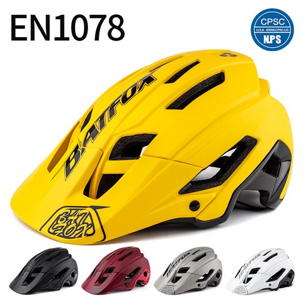 Batfox Nuevo Casco Ciclismo Mtb Hombres Mujeres Casco Bicicleta Capacete  Ciclismo Ultraligero Mountain Road Bike Cascos Casco Ciclismo